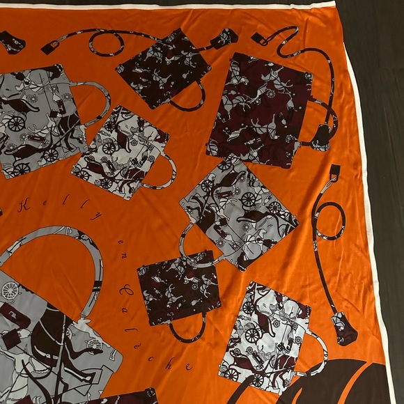 Hermes “Kelly en Caleche” scarf - Picture 7 of 8